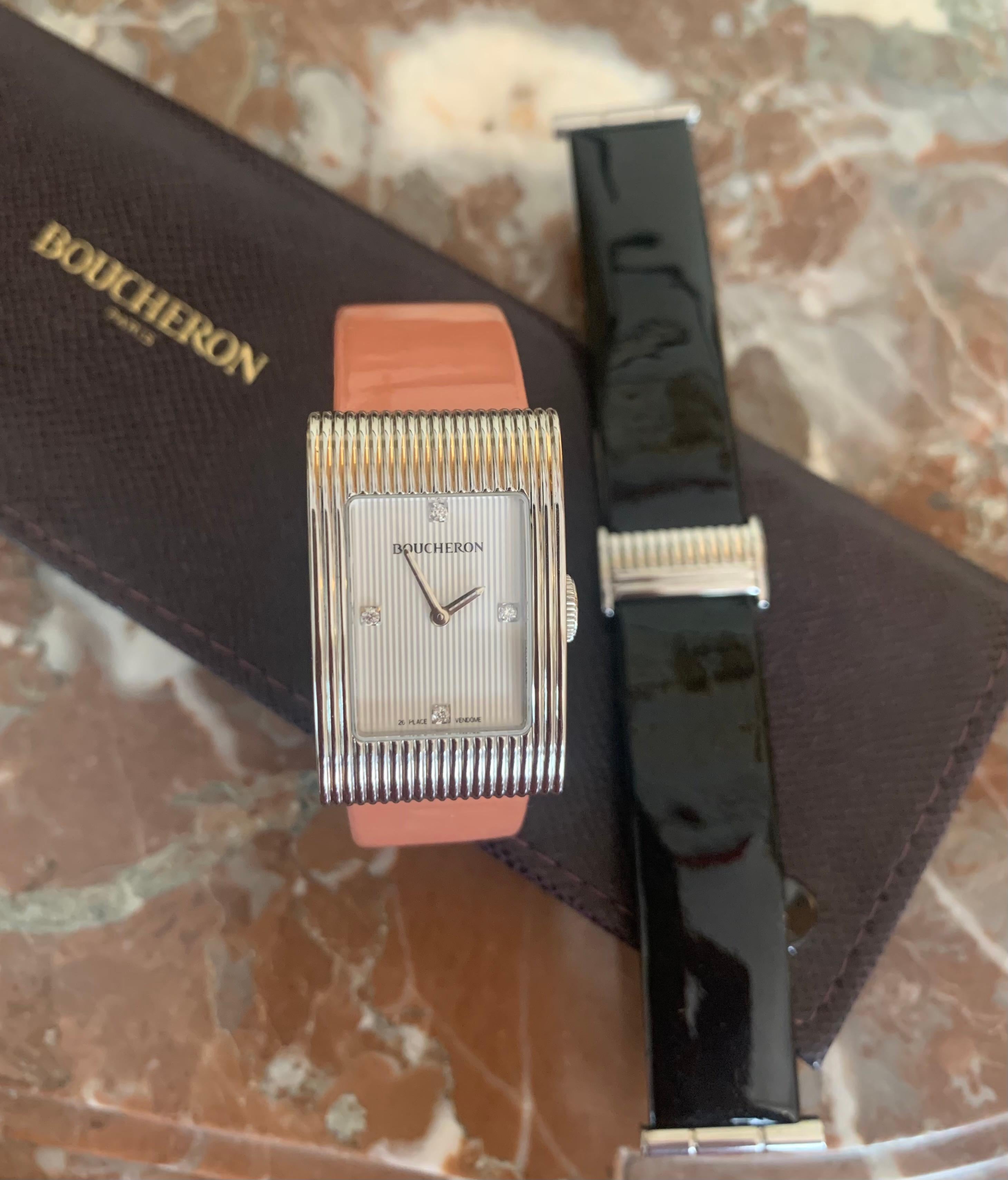 boucheron diamond watch