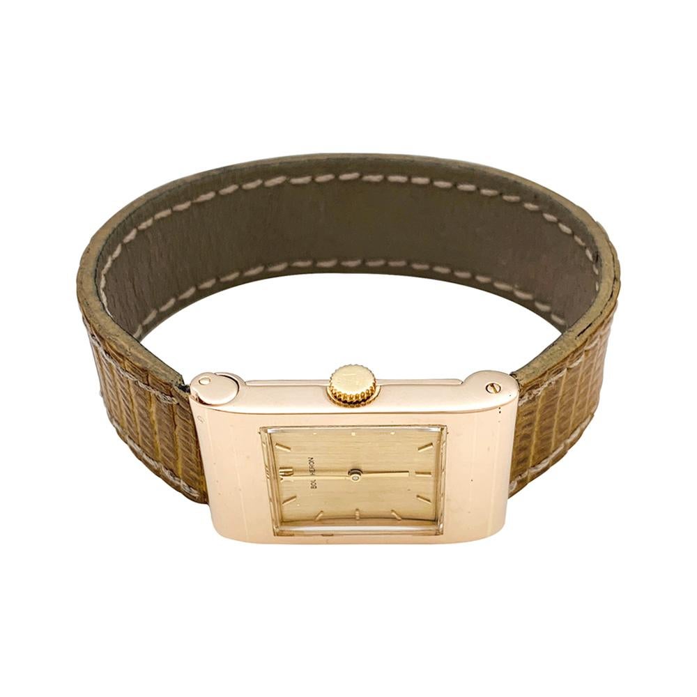 A 750/000 rose gold Boucheron watch, 