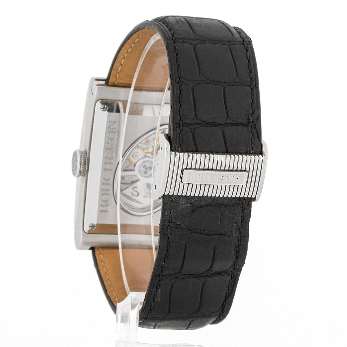 Boucheron Reflet XL Zifferblatt mit kleinem Sekundenanzeiger. im Angebot 2