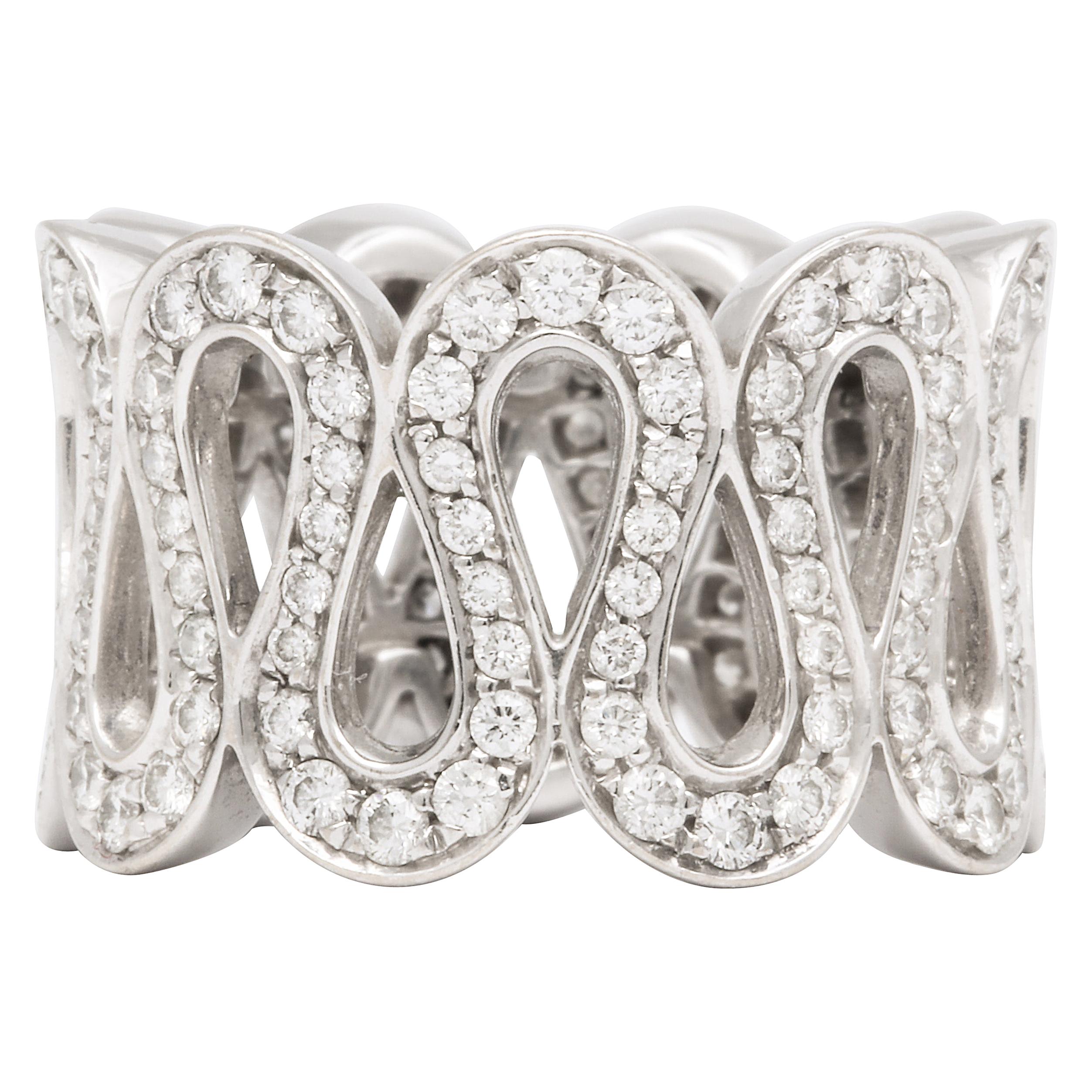 Boucheron "Richelieu" Diamond Ring at 1stDibs