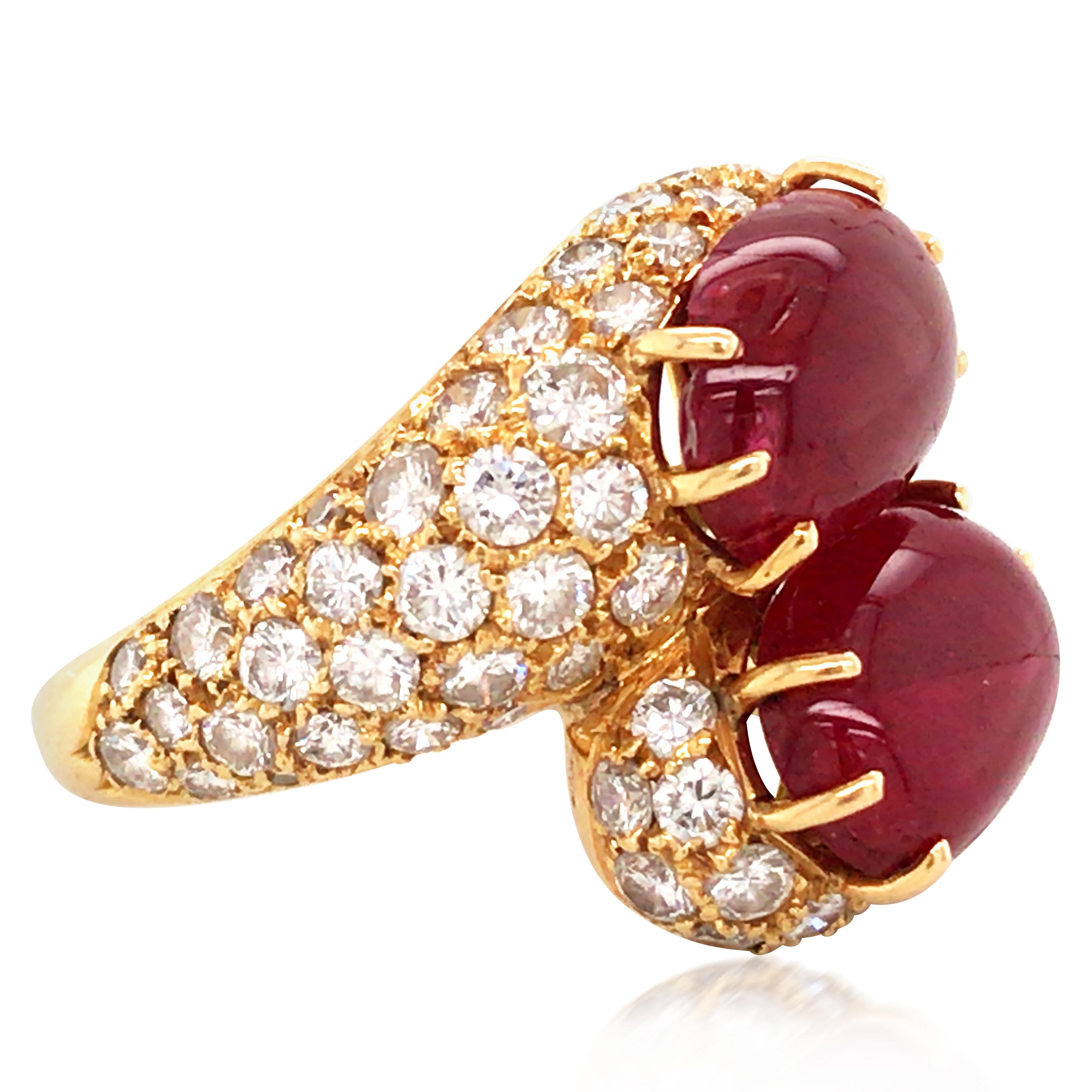 boucheron ruby ring