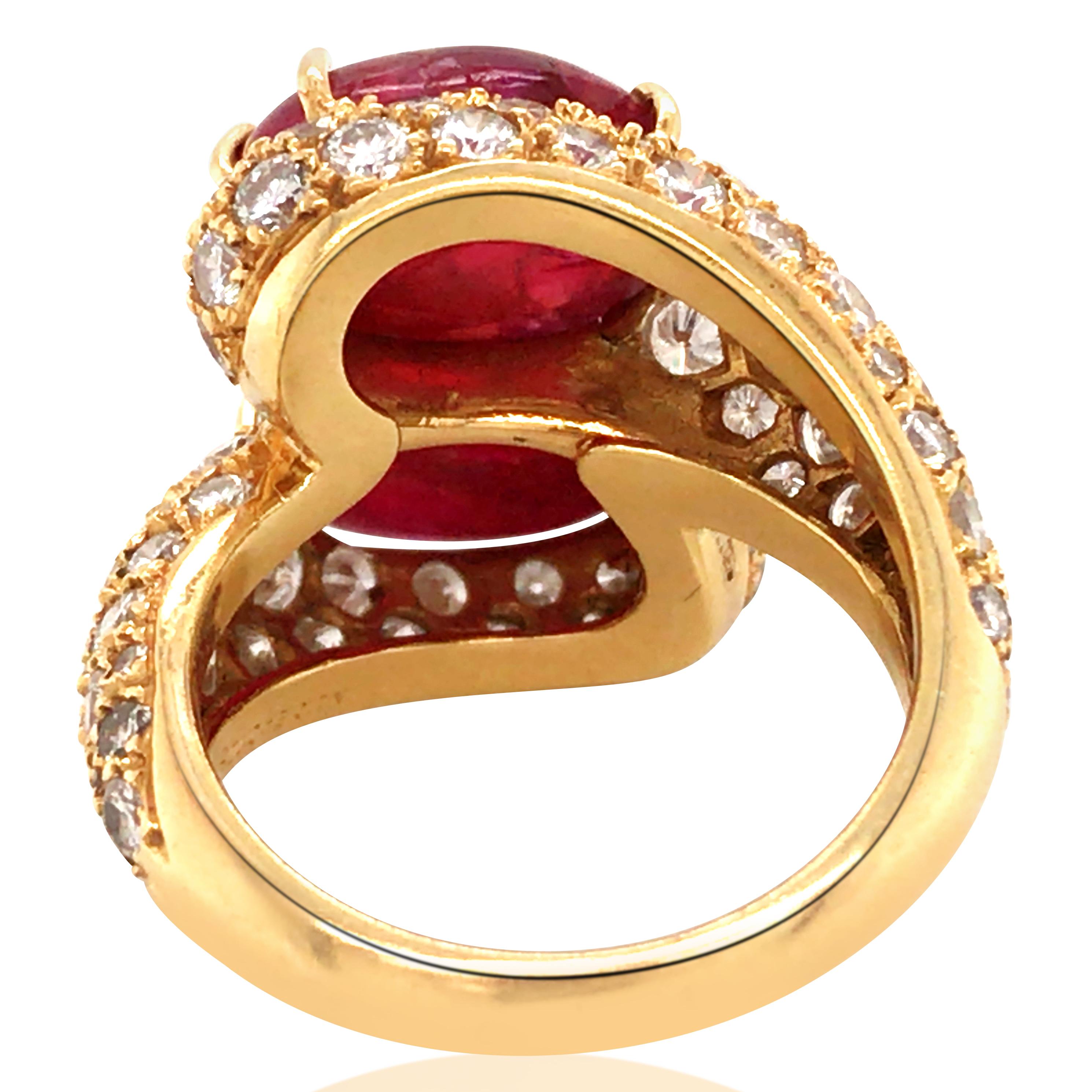 boucheron ruby ring