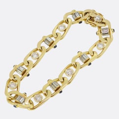 Pulsera Boucheron Zafiro y Diamantes