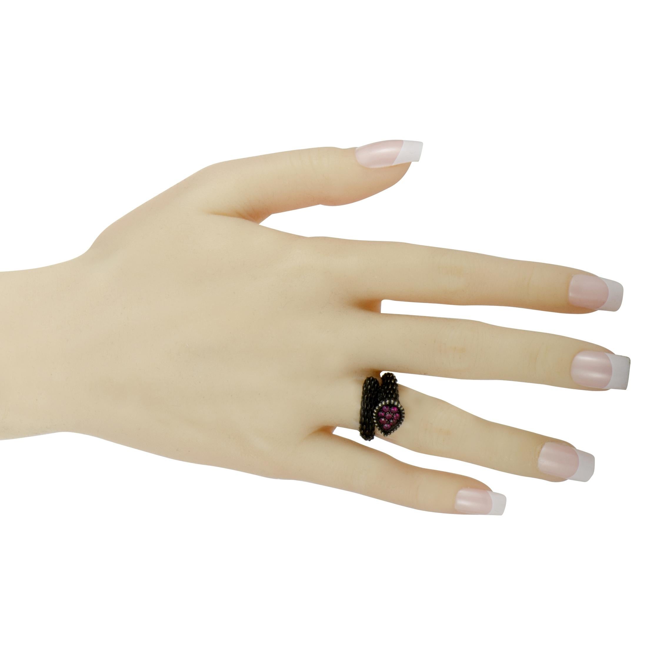 boucheron ruby ring