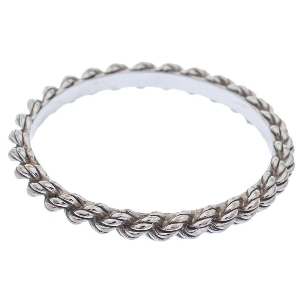 Boucheron's Serpent Boheme line from 1968 is a celebration of the house’s iconic serpent. The designs are defined by beaded borders, pear-shaped motifs, and coiled accents to represent the serpent’s textured skin. Picked from that collection is this