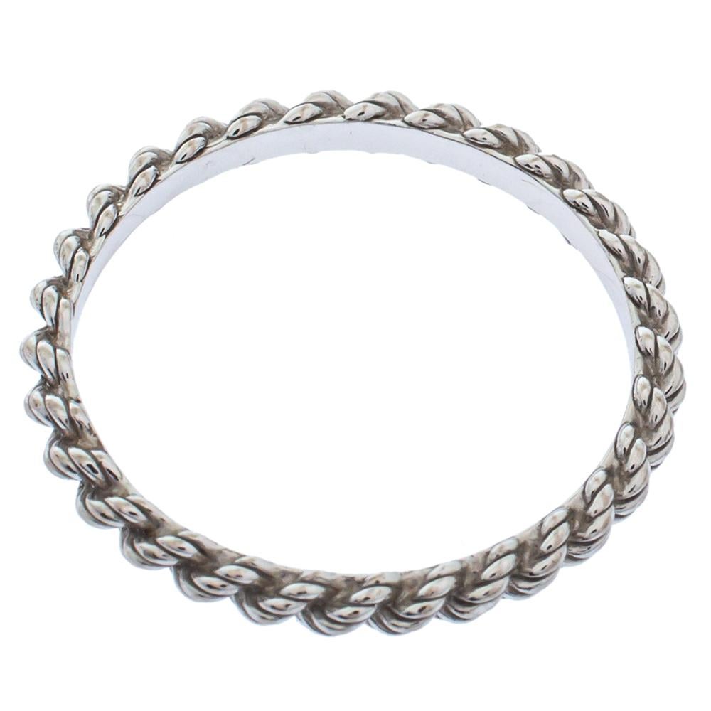 white gold band rings