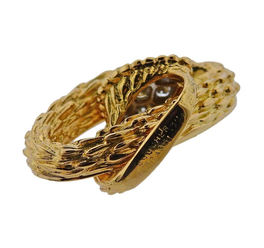 Boucheron Serpent Boheme Diamond Gold Pendant 1