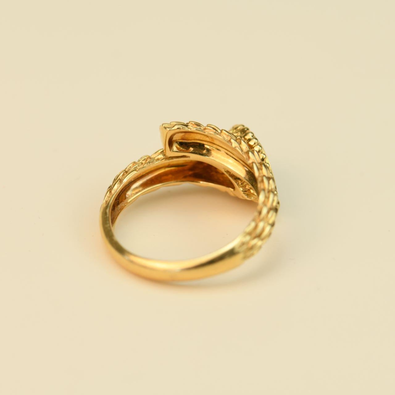 Women's or Men's Boucheron Serpent Boheme Diamond Ring Size 60