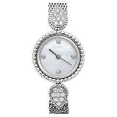 Boucheron Serpent Boheme Diamond White Dial Steel Ladies Quartz Watch