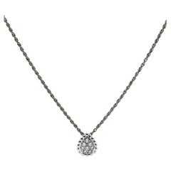 Boucheron Serpent Bohème Diamanten 18k Weißgold XS Motiv Halskette