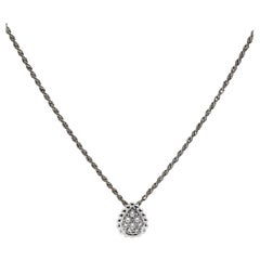 Boucheron Serpent Bohème Diamonds 18k White Gold XS Motif Necklace