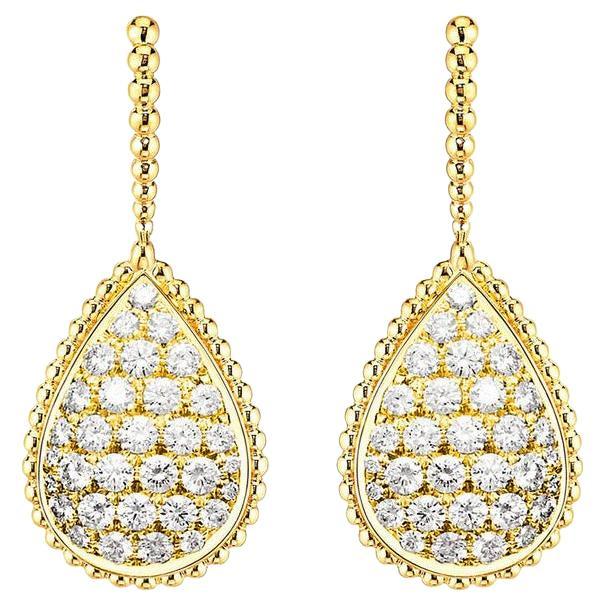 Boucheron Serpent Bohème drop earrings  with diamonds