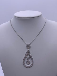 Boucheron Serpent Bohème Full Pavé Diamond Necklace in 18K White Gold
