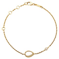 Bracelet à motif Boucheron Serpent Bohème en or jaune 18 carats avec nacre et diamants