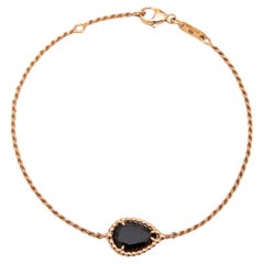 Boucheron Schlange Boheme Onyx 18k Roségold Armband