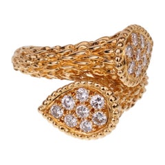Boucheron Serpent Boheme Toi et Moi Diamond Gold Ring