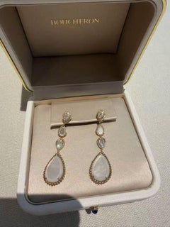 Boucheron Serpent Bohème White Mother-of-Pearl Earrings High Jewelry