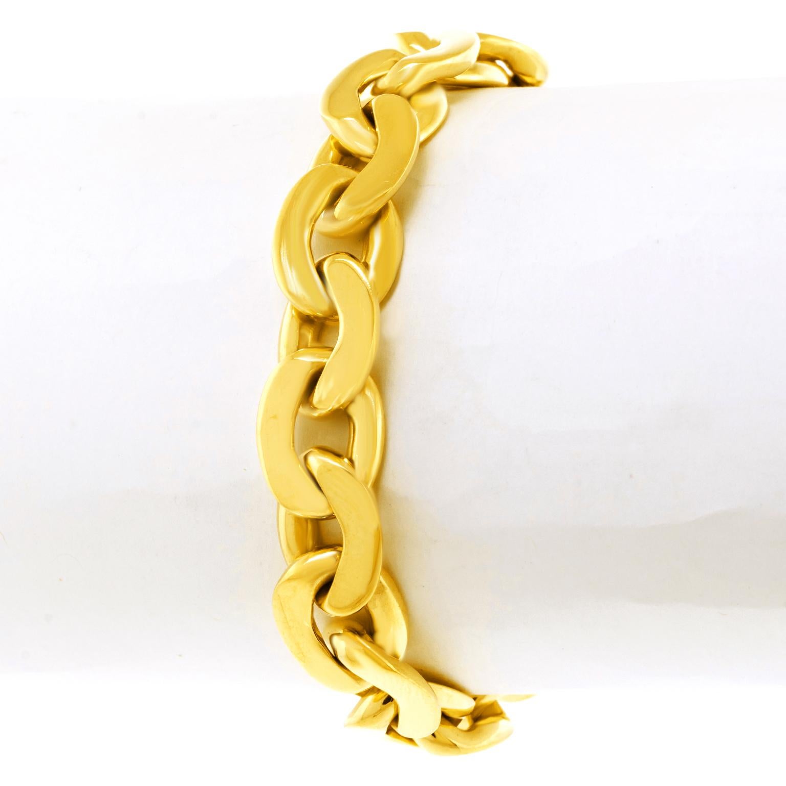 Boucheron Sixties Gold Bracelet For Sale 5