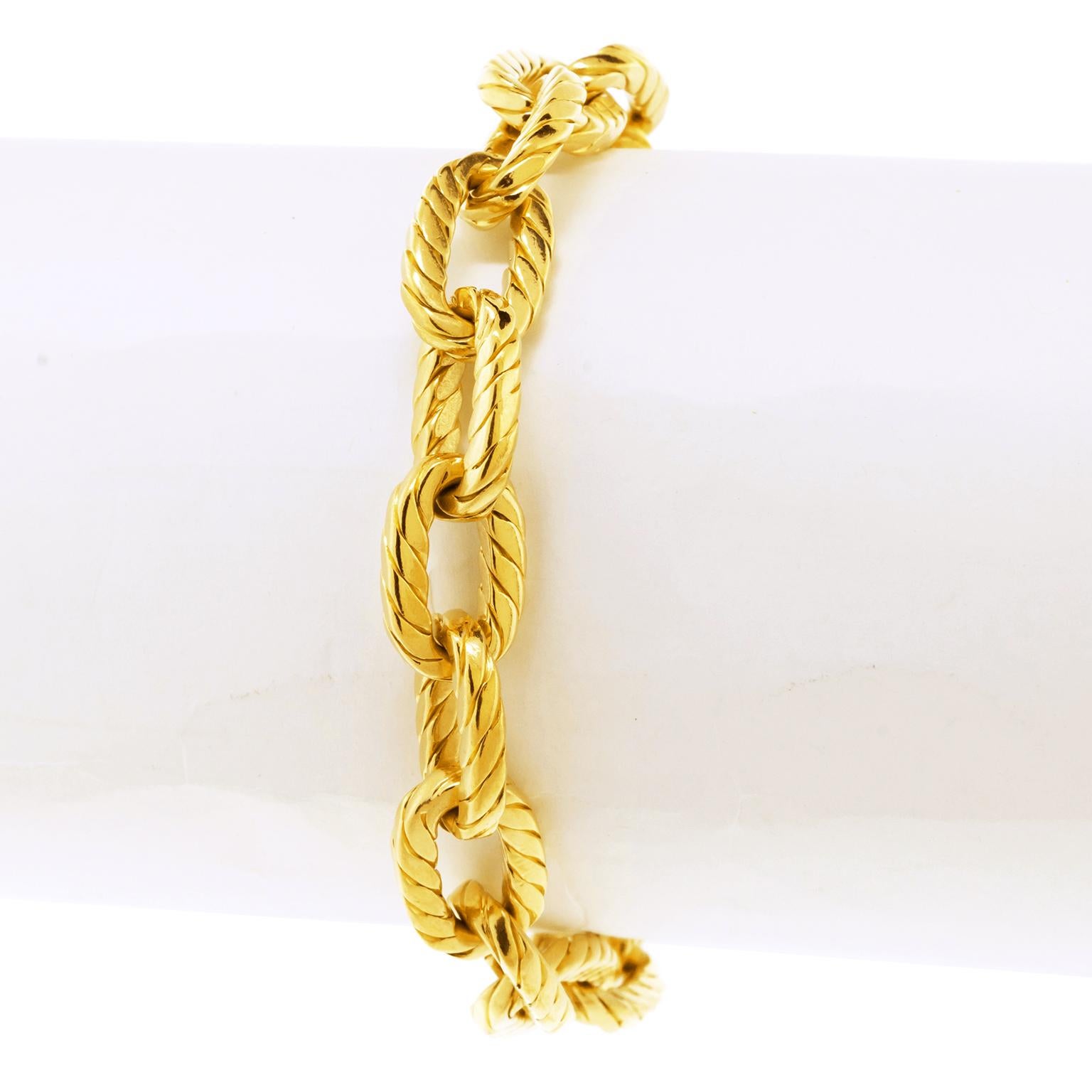 Boucheron Sixties - Bracelet en or en vente 3