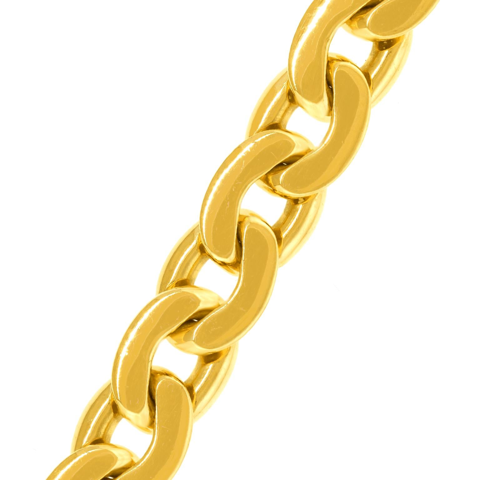 Boucheron Sixties Gold Bracelet For Sale 2