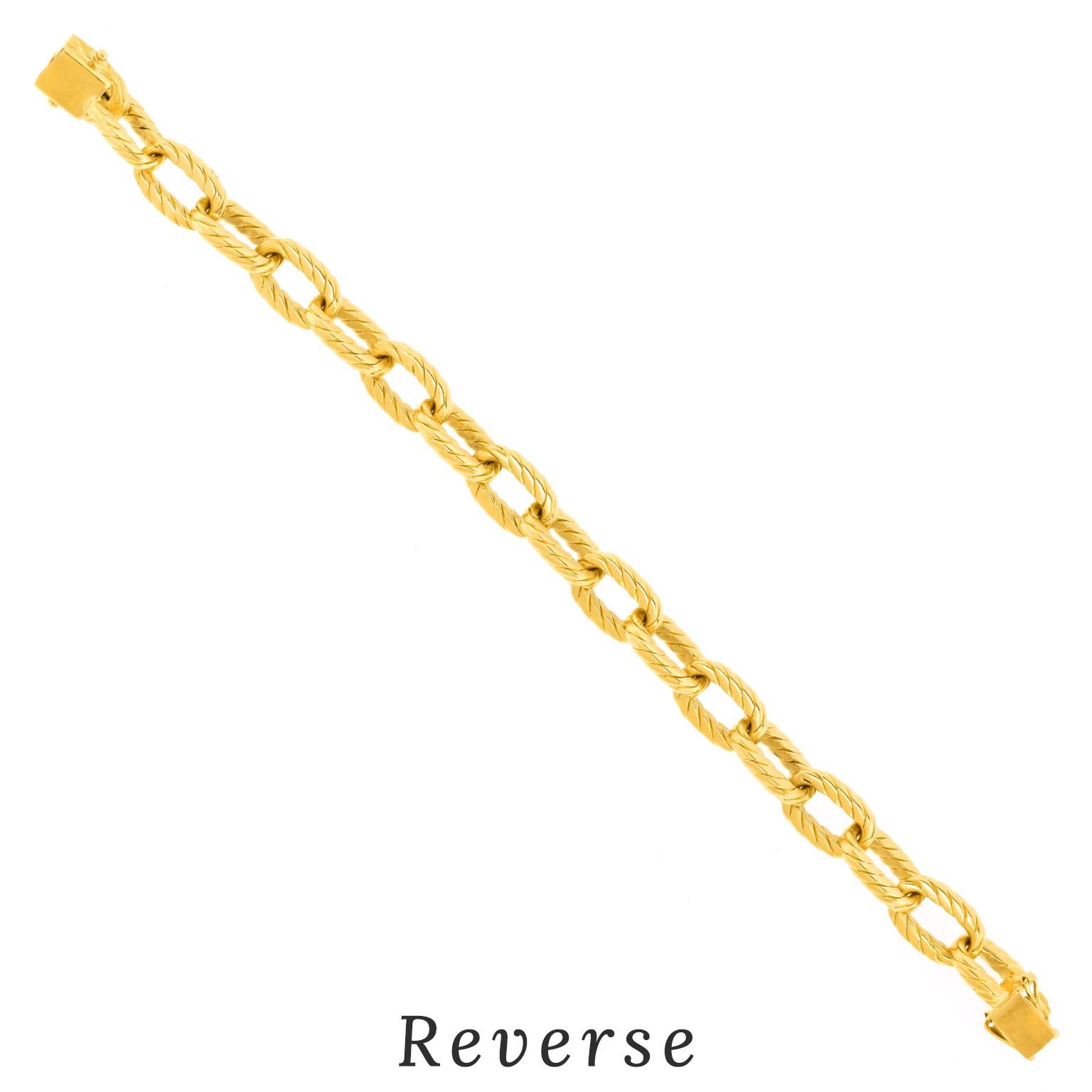 Boucheron Sixties - Bracelet en or en vente 5
