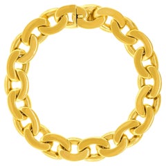 Retro Boucheron Sixties Gold Bracelet