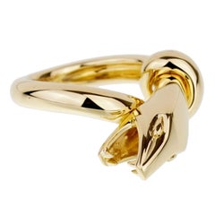 Boucheron Bague Serpent Kaa Or Jaune 18k Sz 5