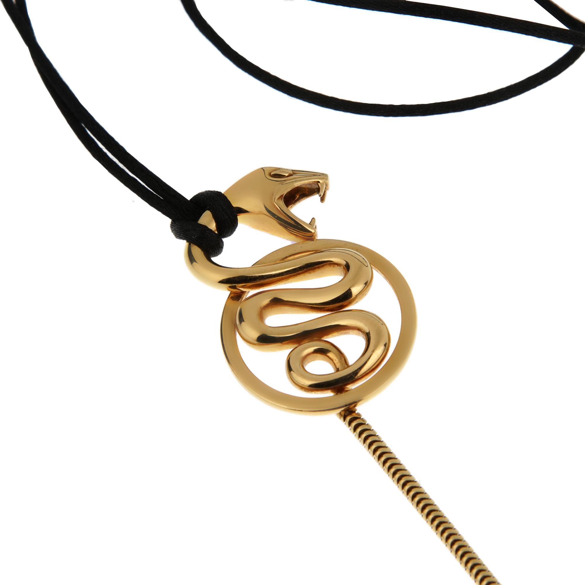 boucheron snake necklace
