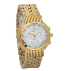 Boucheron Solis Reflet Chrono AI403835 18k White Dial Auto Watch