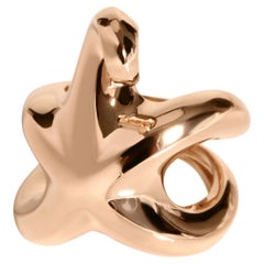 Ring mit Seestern von Boucheron aus 18 Karat Gelbgold