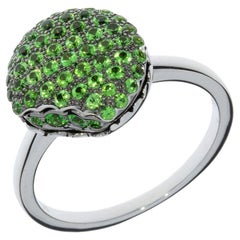 Boucheron Tentation Macaron Tsavorite Garnet 18K Ring