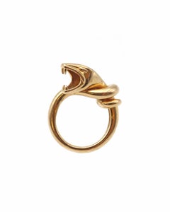 Boucheron Trouble snake ring in 18 karat gold