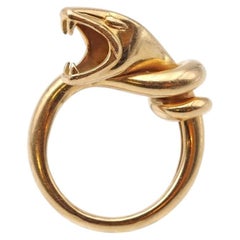 Boucheron Trouble snake ring in 18 karat gold