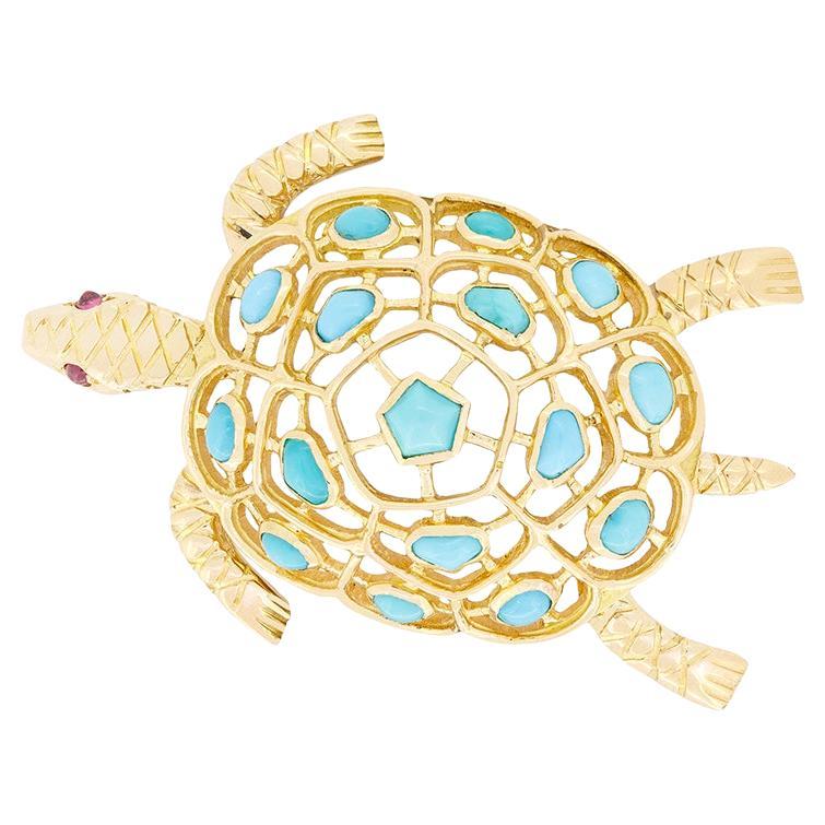 Broche en forme de tortue de Boucheron, C.I.C.