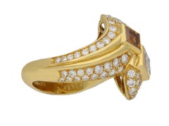 Boucheron Diamond Cocktail Ring, circa 1980