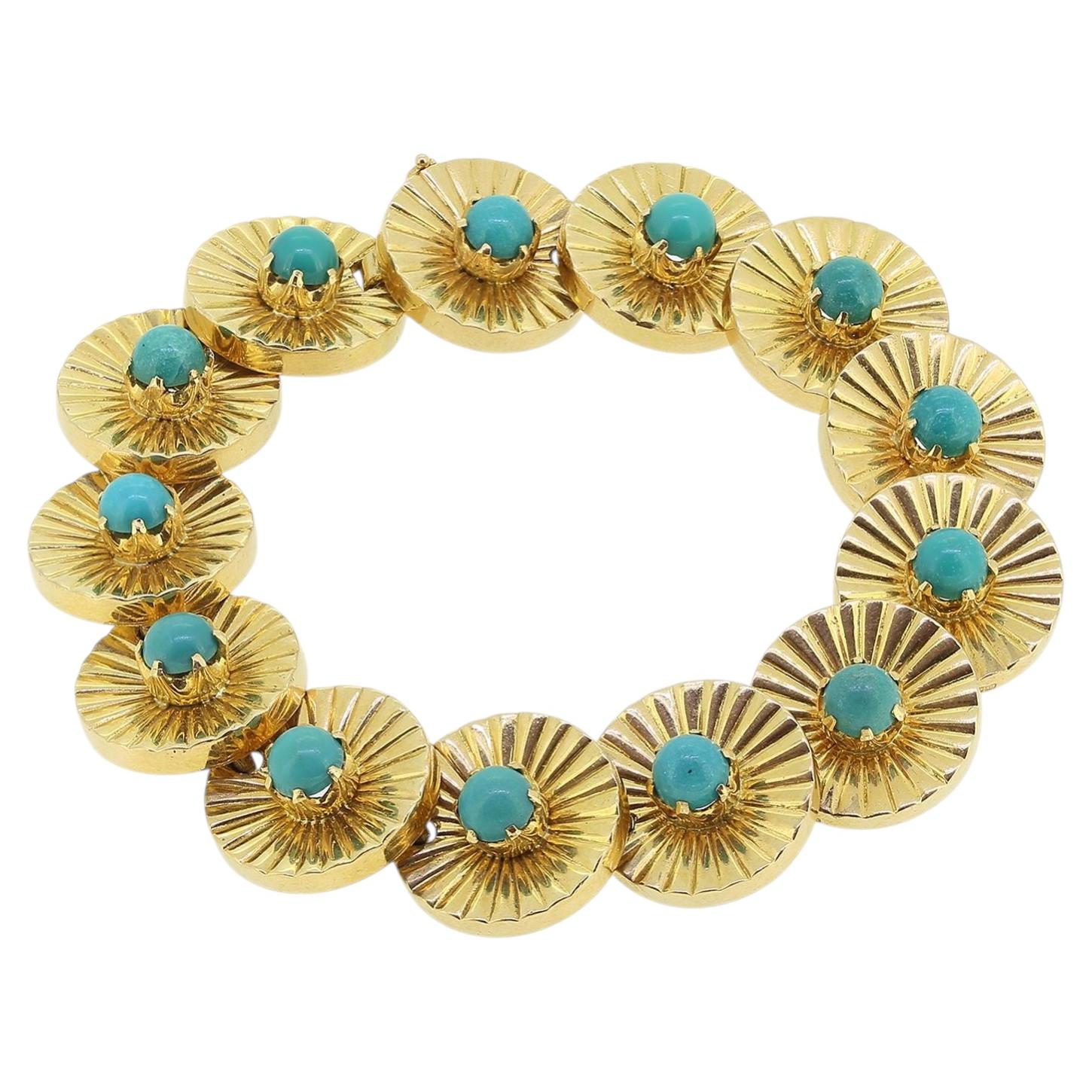 Boucheron Vintage Turquoise Bracelet