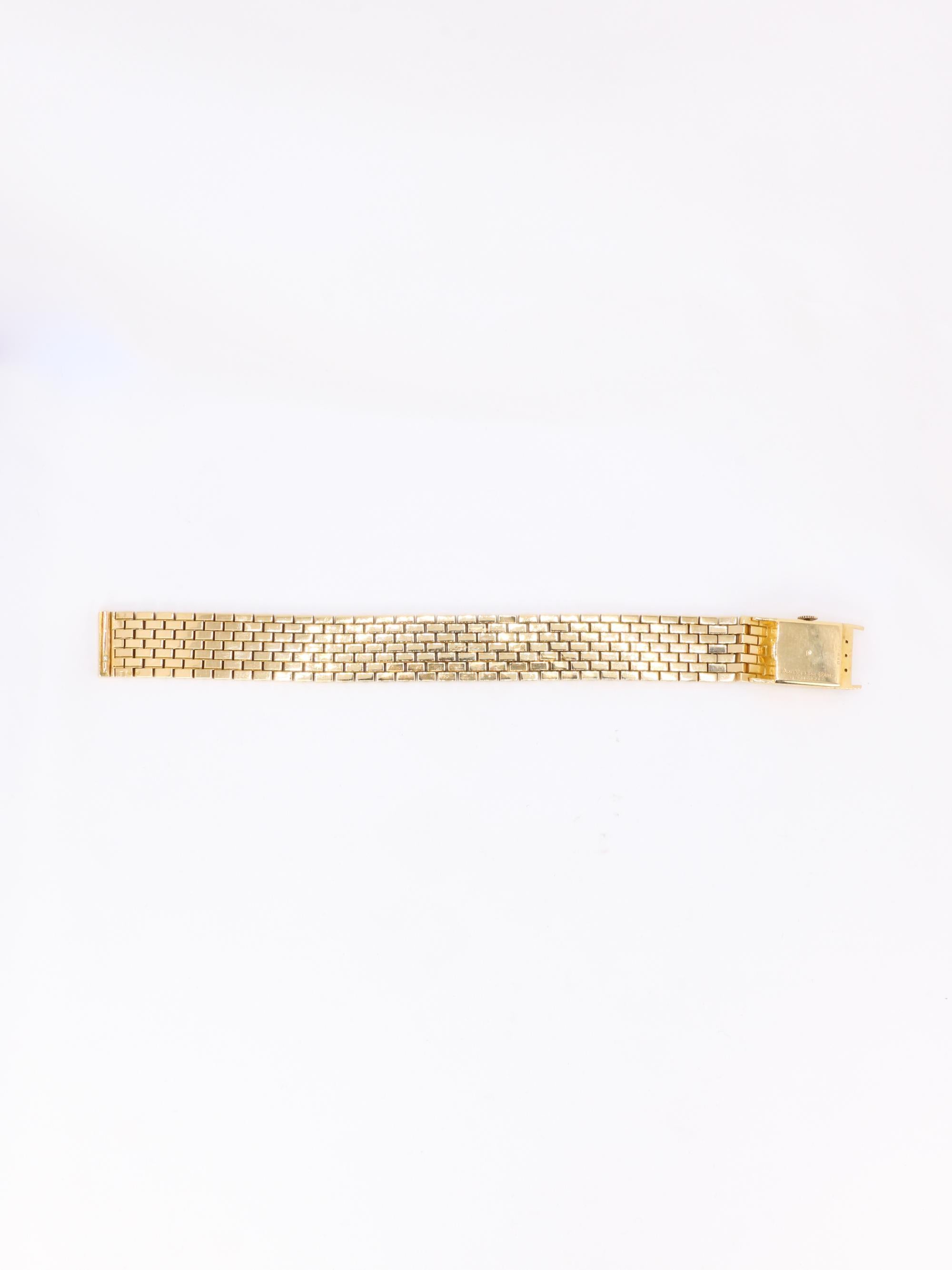 Reloj pulsera oro amarillo vintage BOUCHERON en venta 3
