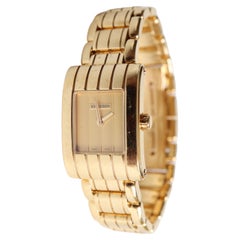 Montre Boucheron Parallele en or jaune 18 carats