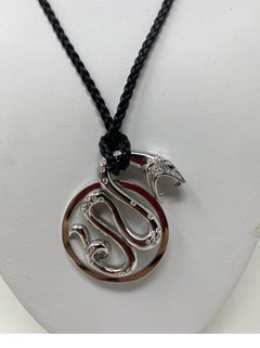 Boucheron Weißgold Diamant-Halskette mit Diamanten