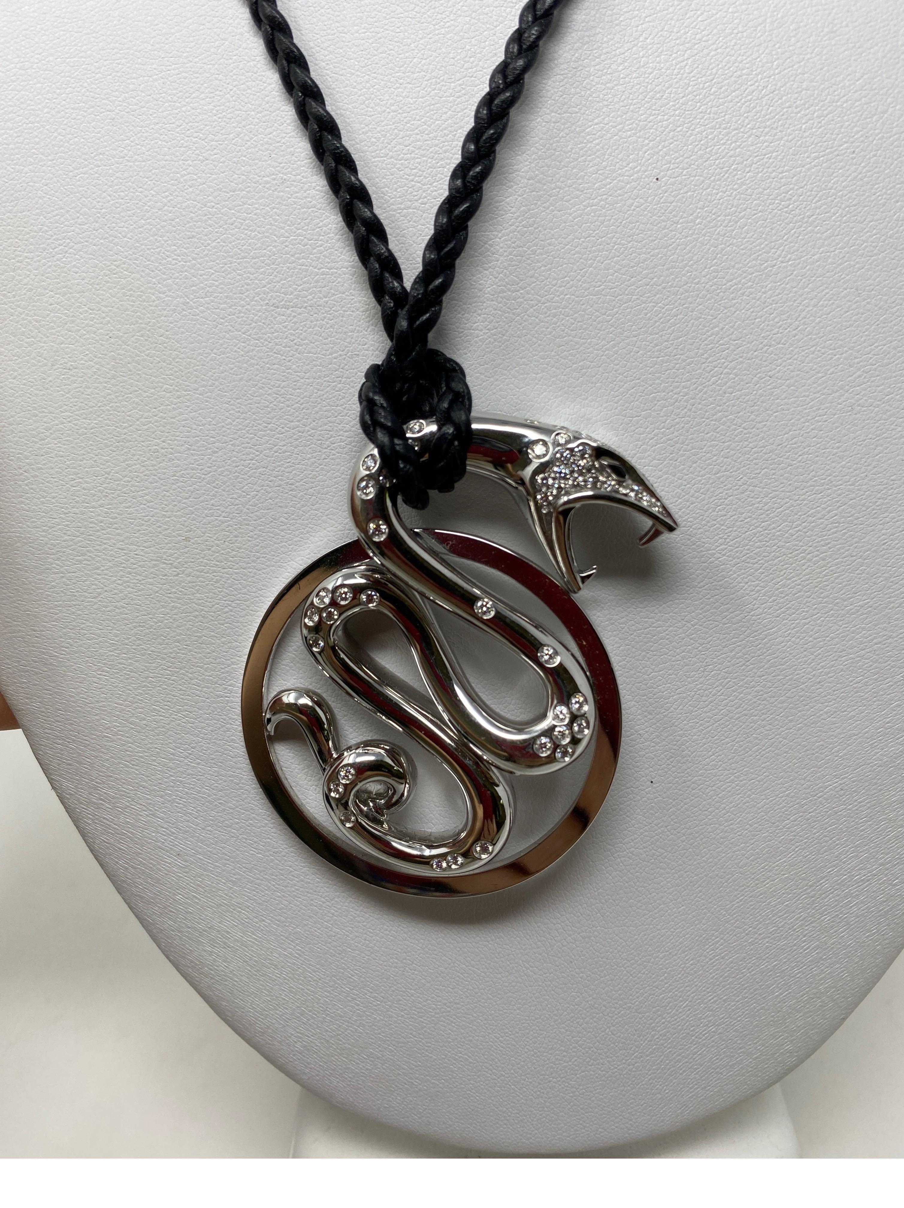 white dragon necklace 3