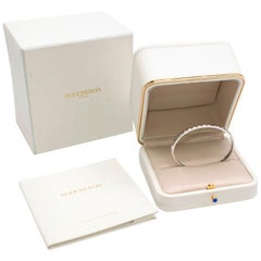 Boucheron White Gold Quatre Clou de Paris Bangle - size T17 For Sale at  1stDibs | boucheron packaging, boucheron quatre bracelet, boucheron box