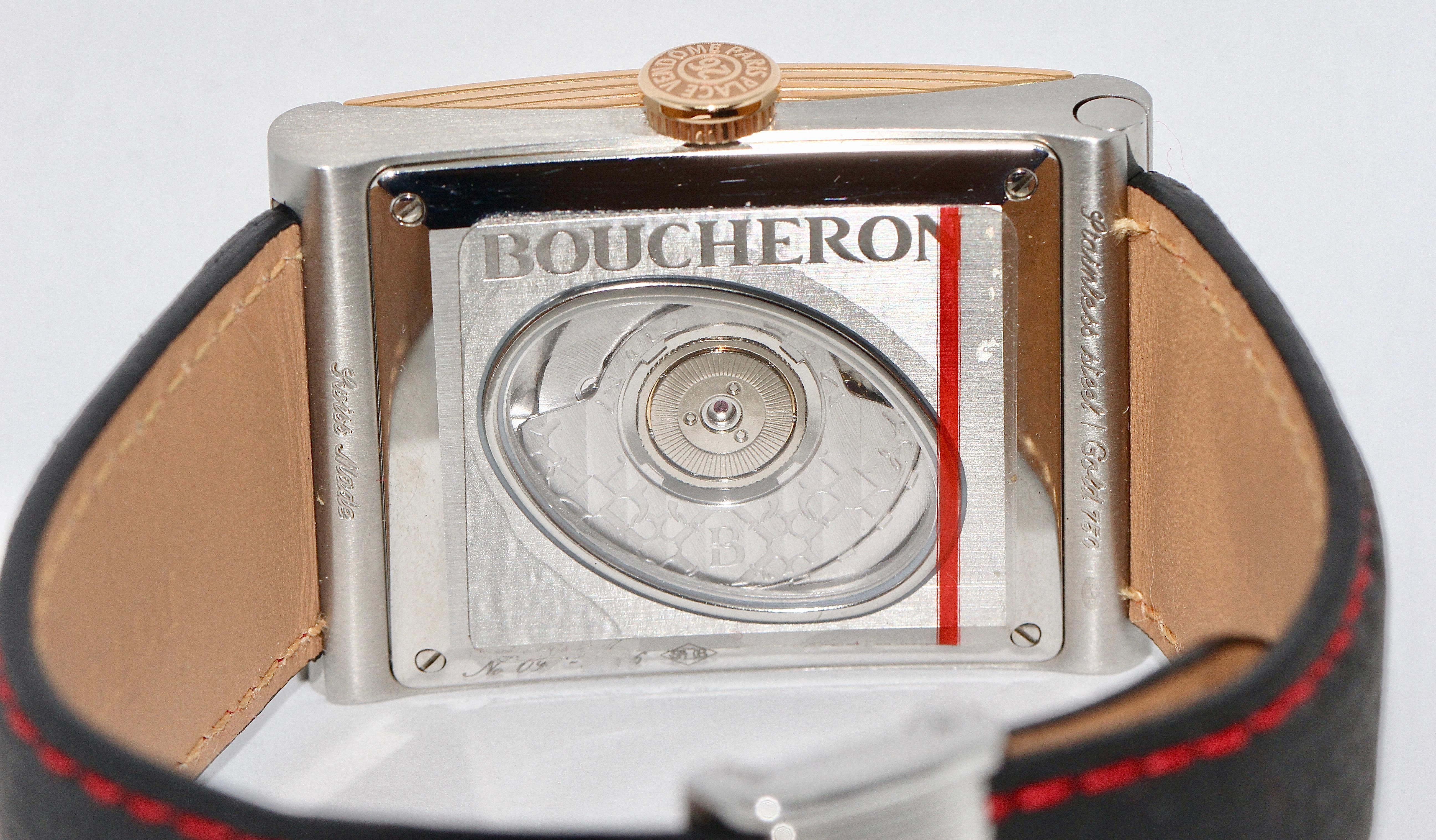 boucheron watch white