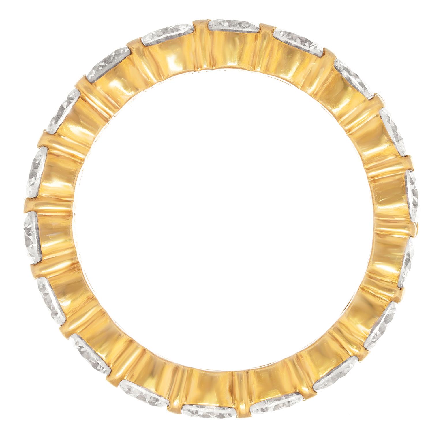 Boucheron Eternity-Ring aus Gelbgold 5