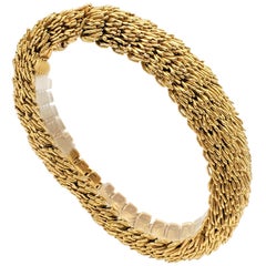 Boucheron Yellow Gold Flexible Link Bracelet