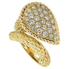 Bague Bohème Boucheron en or jaune JRG01948