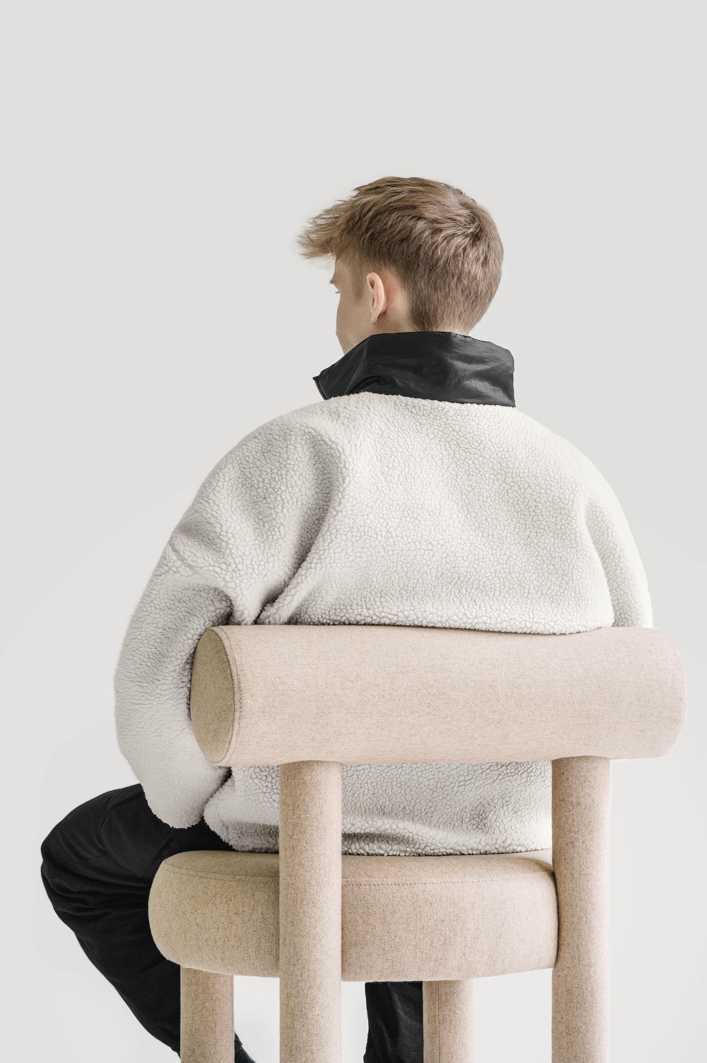 Bouclé Boucle Gropius Chair CS1 by NOOM