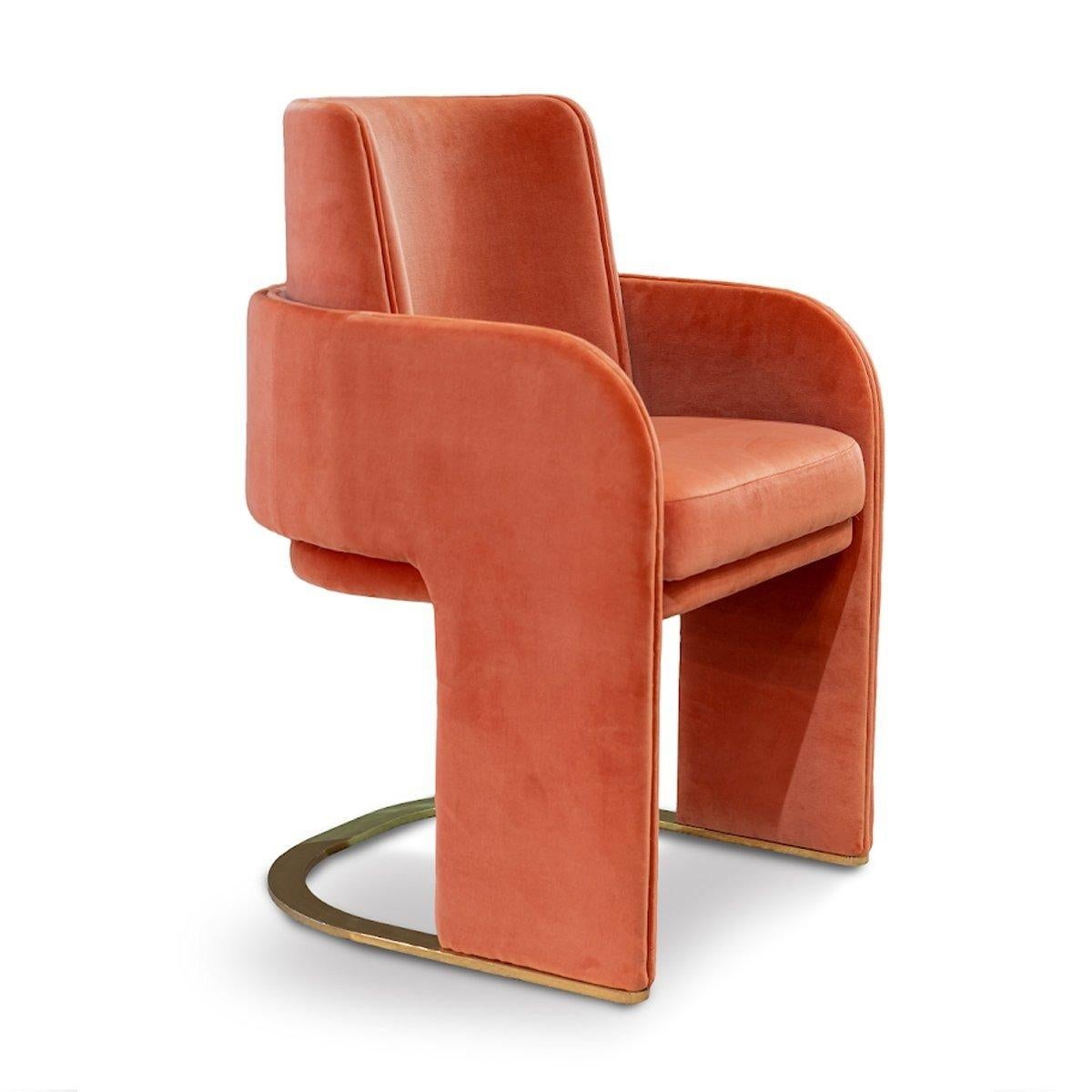 Contemporary Bouclé Odisseia Chair by Dooq