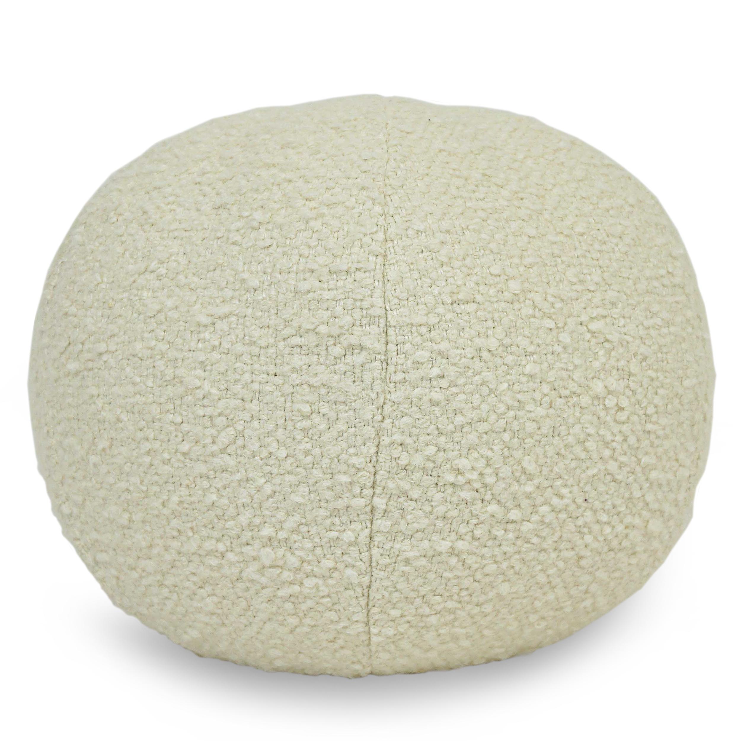 boucle pillow ball