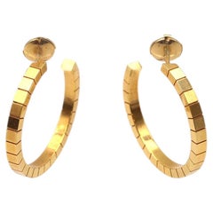 Lanière earrings by Cartier in 18 karats gold