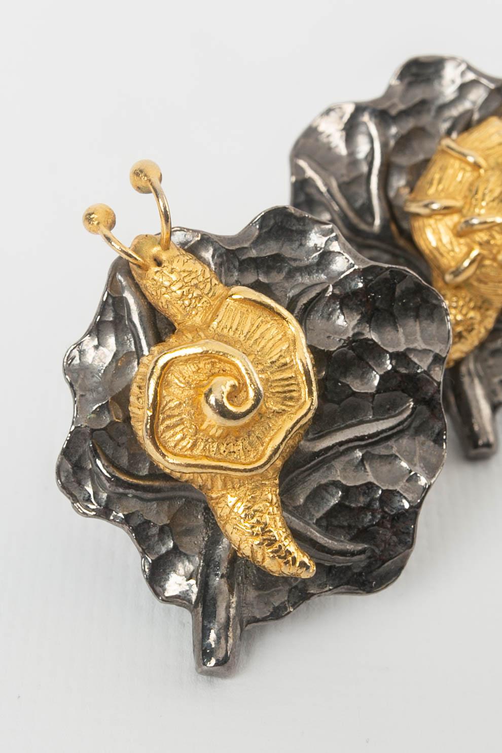 Donna Boucles d'oreilles escargot Lorens in vendita